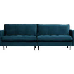 Rodeo classic 3-zits bank velvet blauw