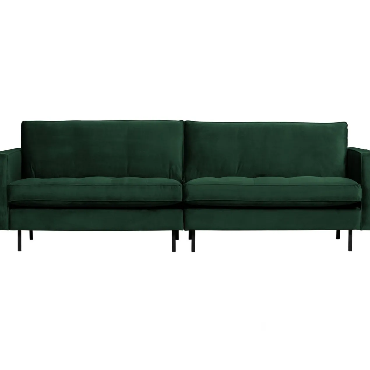 Rodeo classic 3-zits bank velvet bosgroen