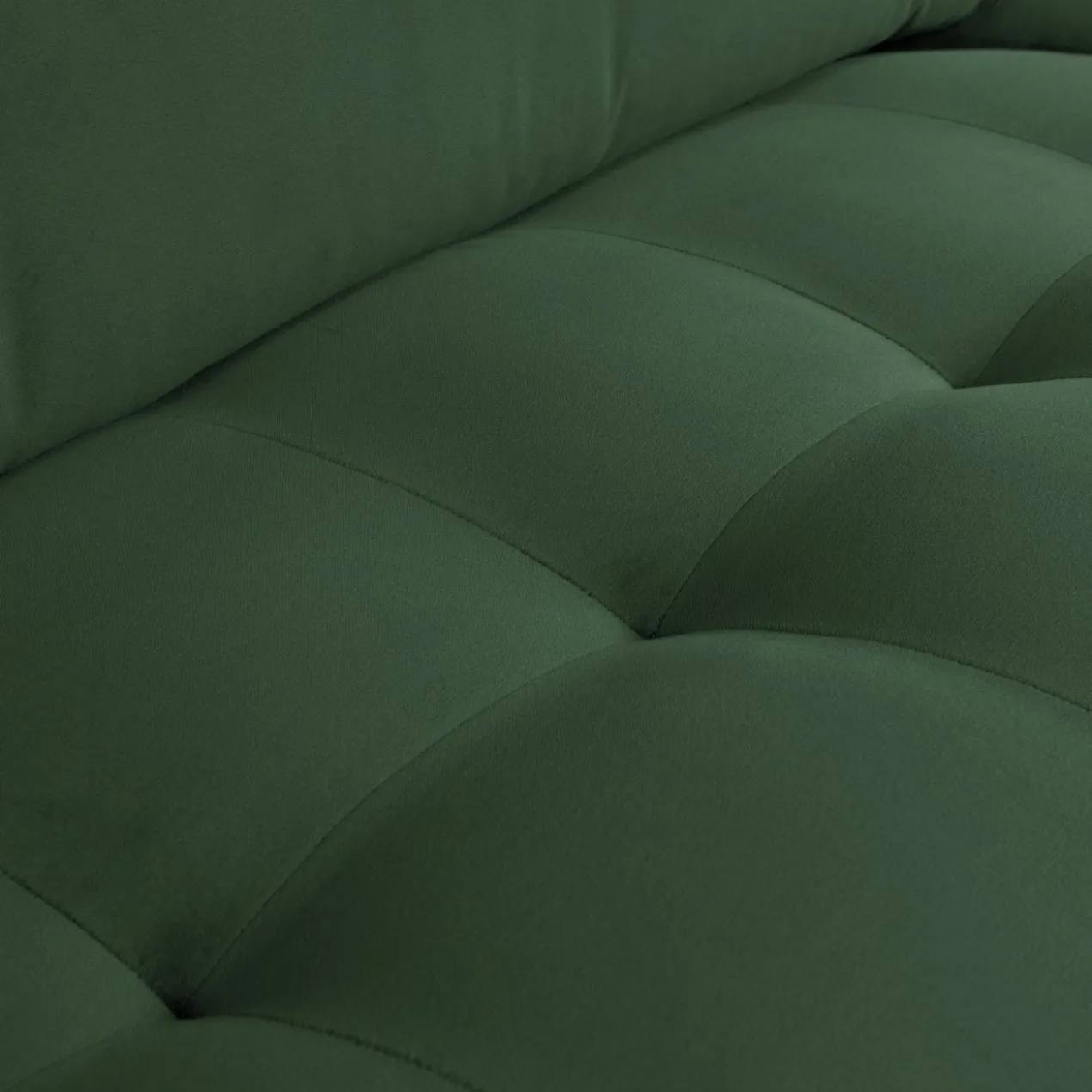 Rodeo classic 3-zits bank velvet bosgroen