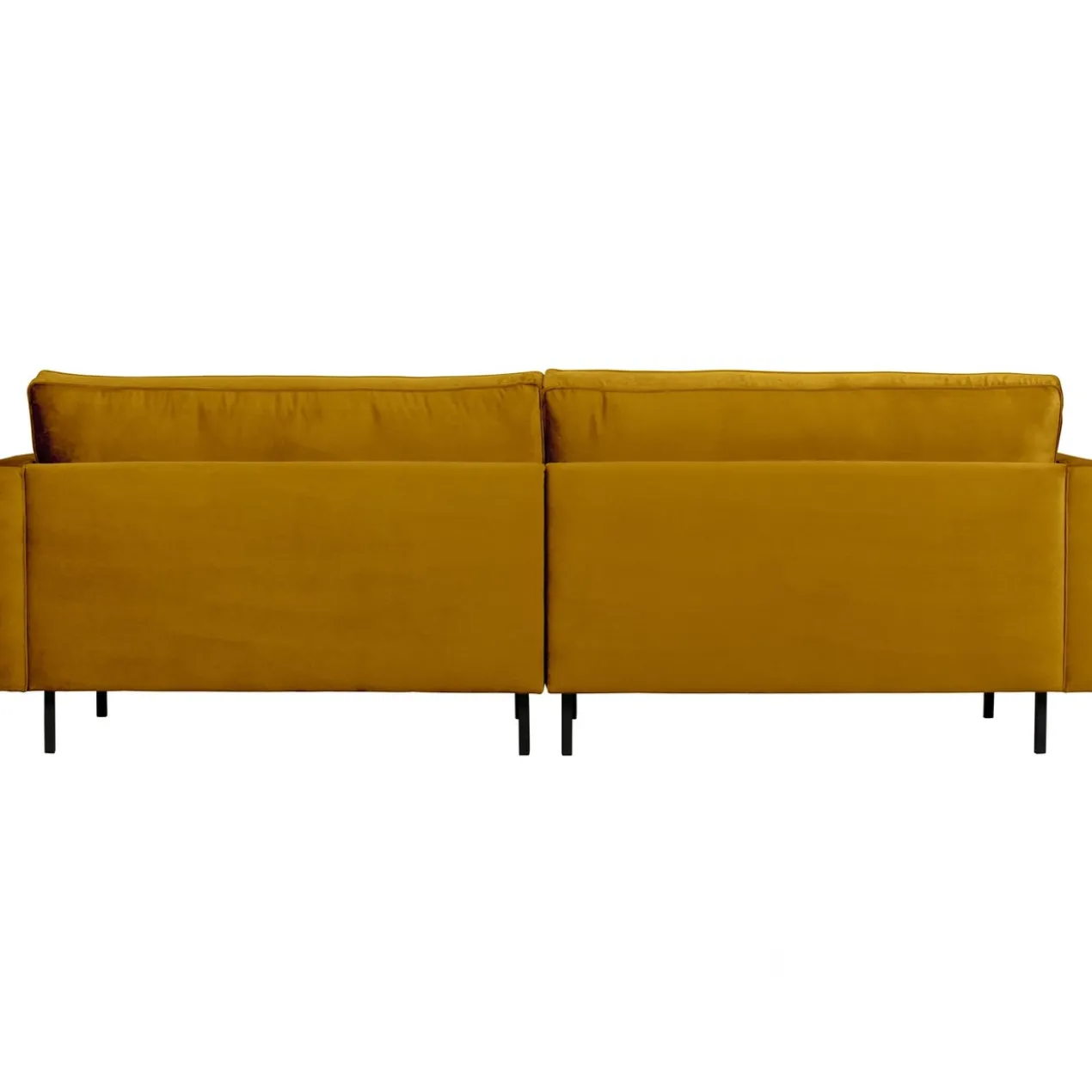 Rodeo classic 3-zits bank velvet okergeel