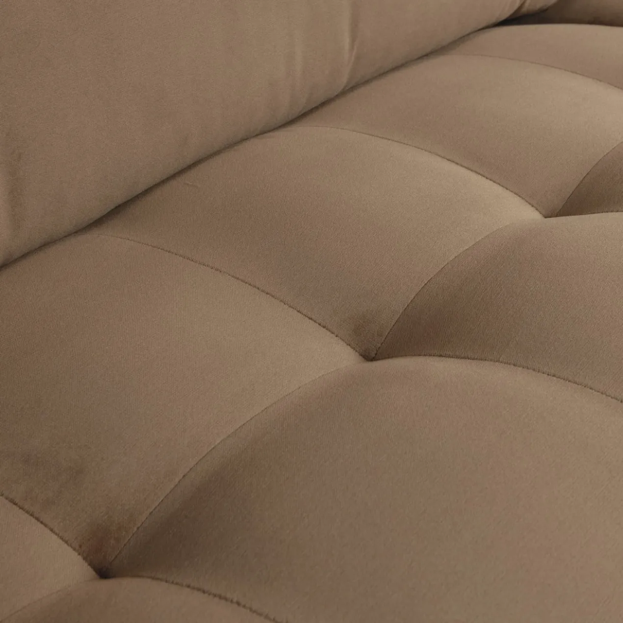 Rodeo classic 3-zits bank velvet taupe