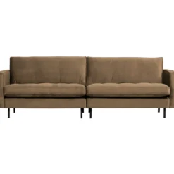 Rodeo classic 3-zits bank velvet taupe