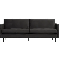 Rodeo classic 2,5-zits bank velvet antraciet