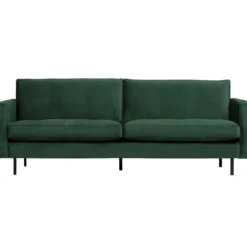 Rodeo classic 2,5-zits bank velvet bosgroen