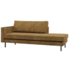 Rodeo daybed links ribstof honinggeel