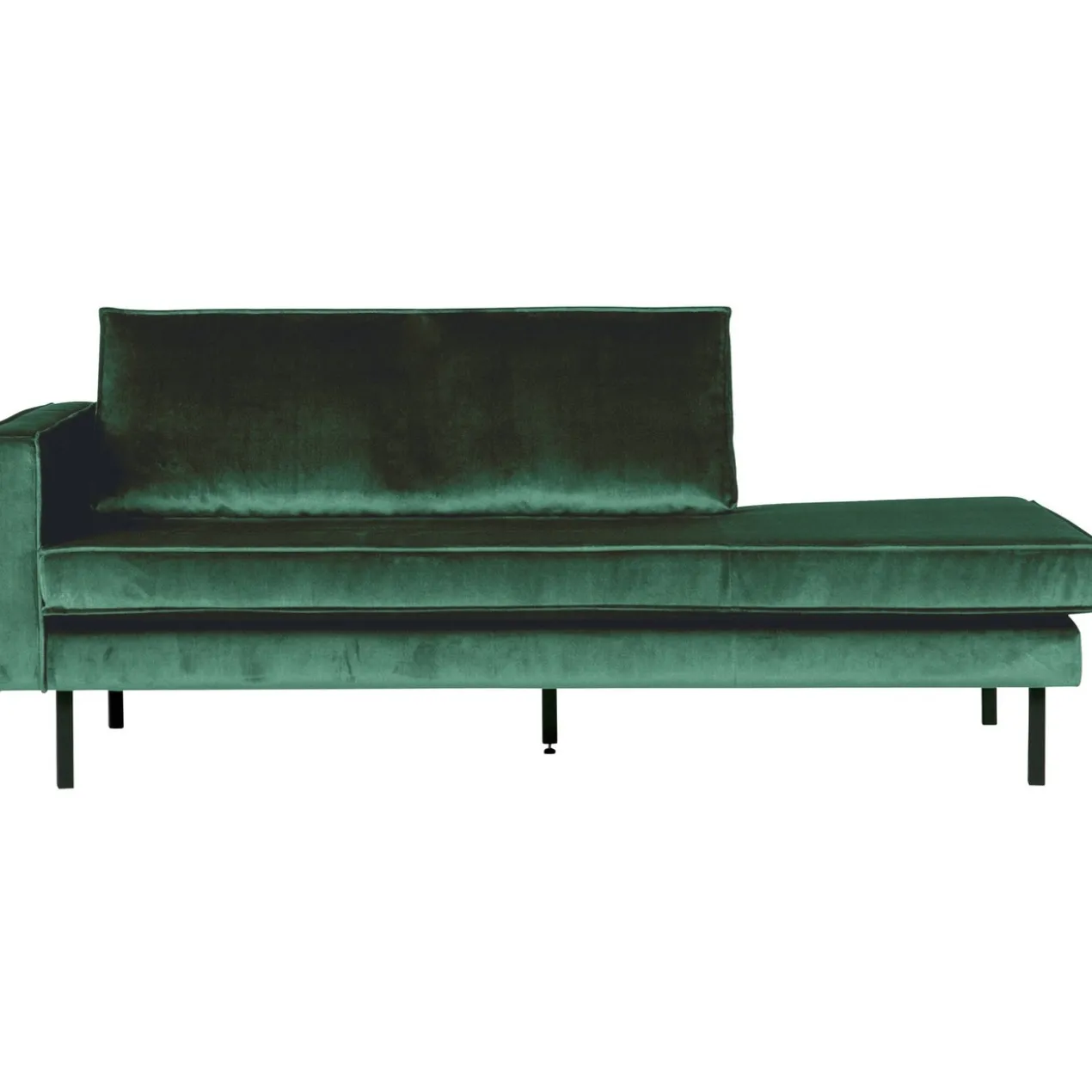 Rodeo daybed links velvet bosgroen