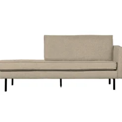 Rodeo daybed rechts boucle beige