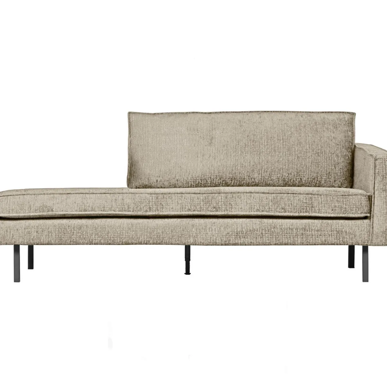 Rodeo daybed rechts structure velvet wheatfield