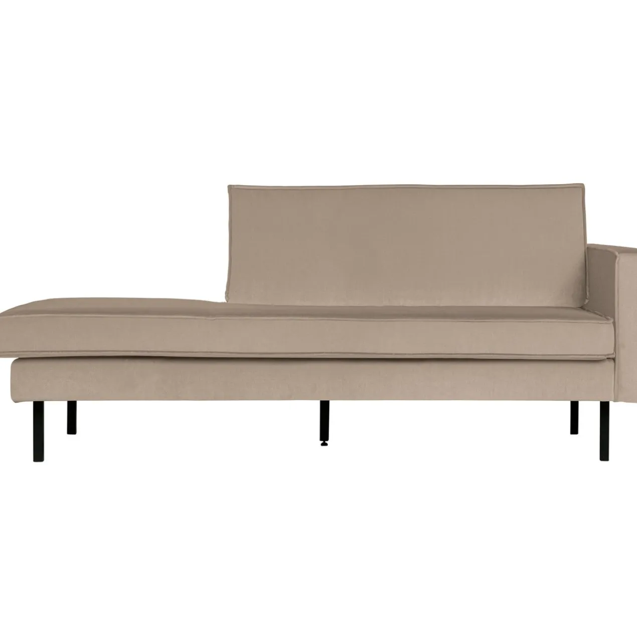 Rodeo daybed rechts velvet khaki