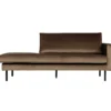 Rodeo daybed rechts velvet taupe