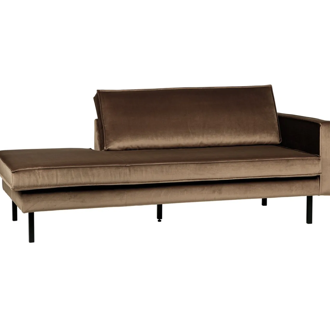 Rodeo daybed rechts velvet taupe