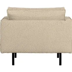 Rodeo fauteuil boucle beige