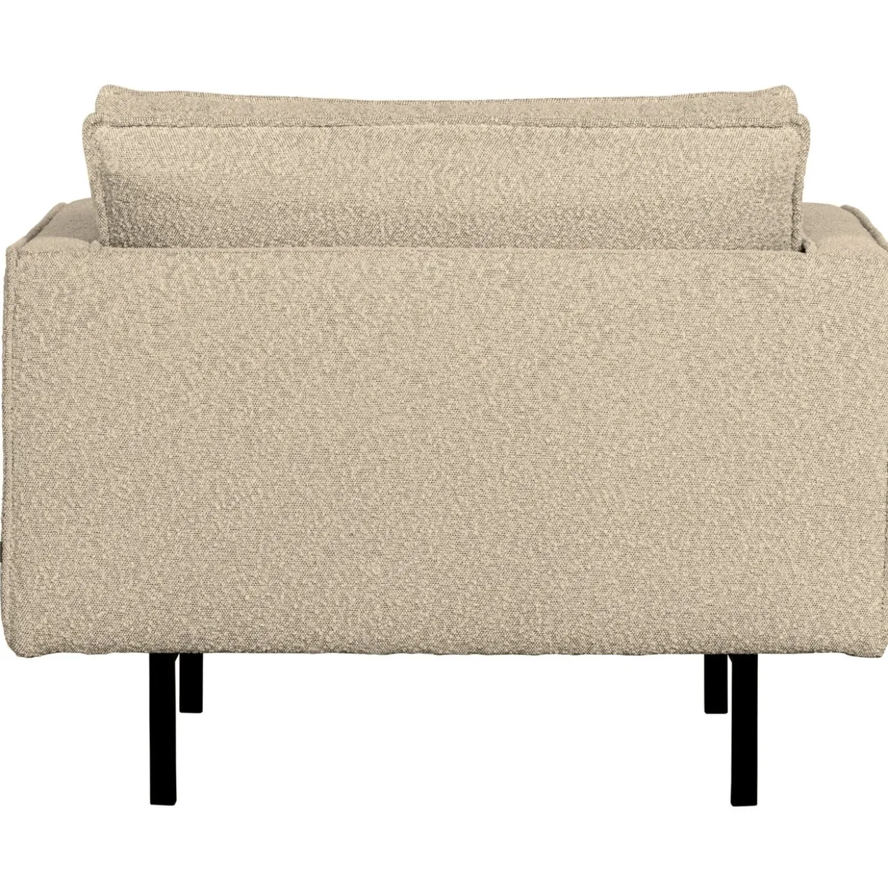 Rodeo fauteuil boucle beige