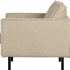 Rodeo fauteuil boucle beige