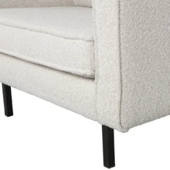 Rodeo fauteuil boucle naturel