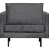 Rodeo fauteuil structure velvet mountain