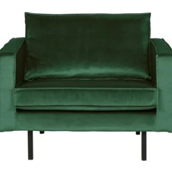 Rodeo fauteuil velvet bosgroen