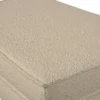 Rodeo hocker op poten boucle beige