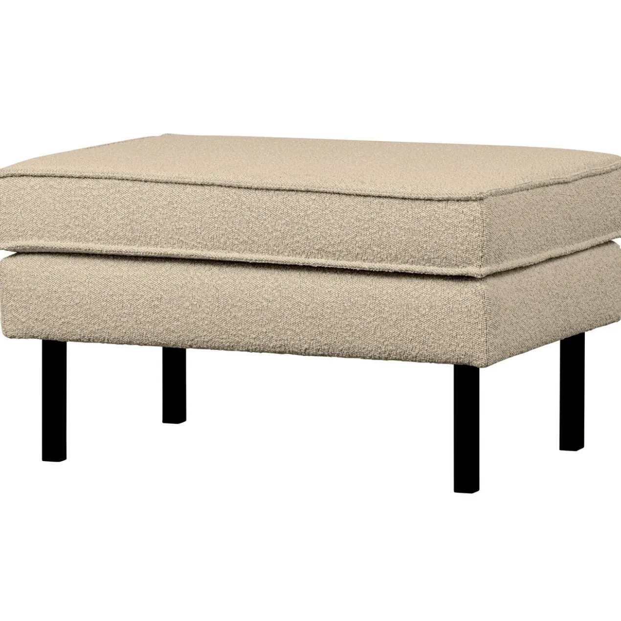 Rodeo hocker op poten boucle beige