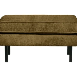 Rodeo hocker op poten structure velvet brass