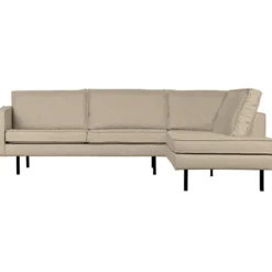 Rodeo hoekbank rechts boucle beige