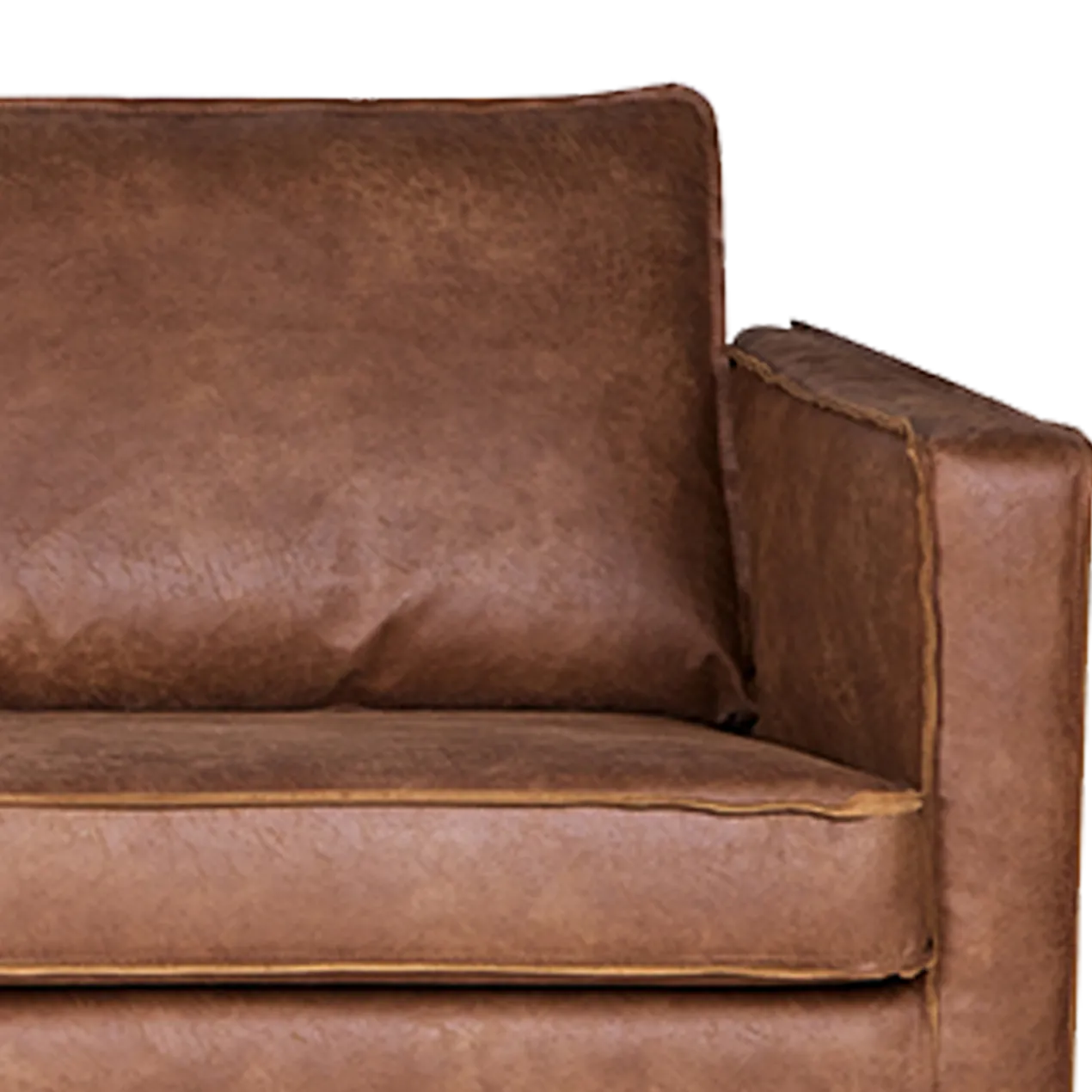 Rodeo 3-zits bank ecoleer cognac