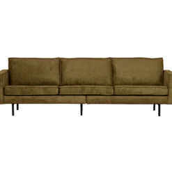 Rodeo 3-zits bank structure velvet brass