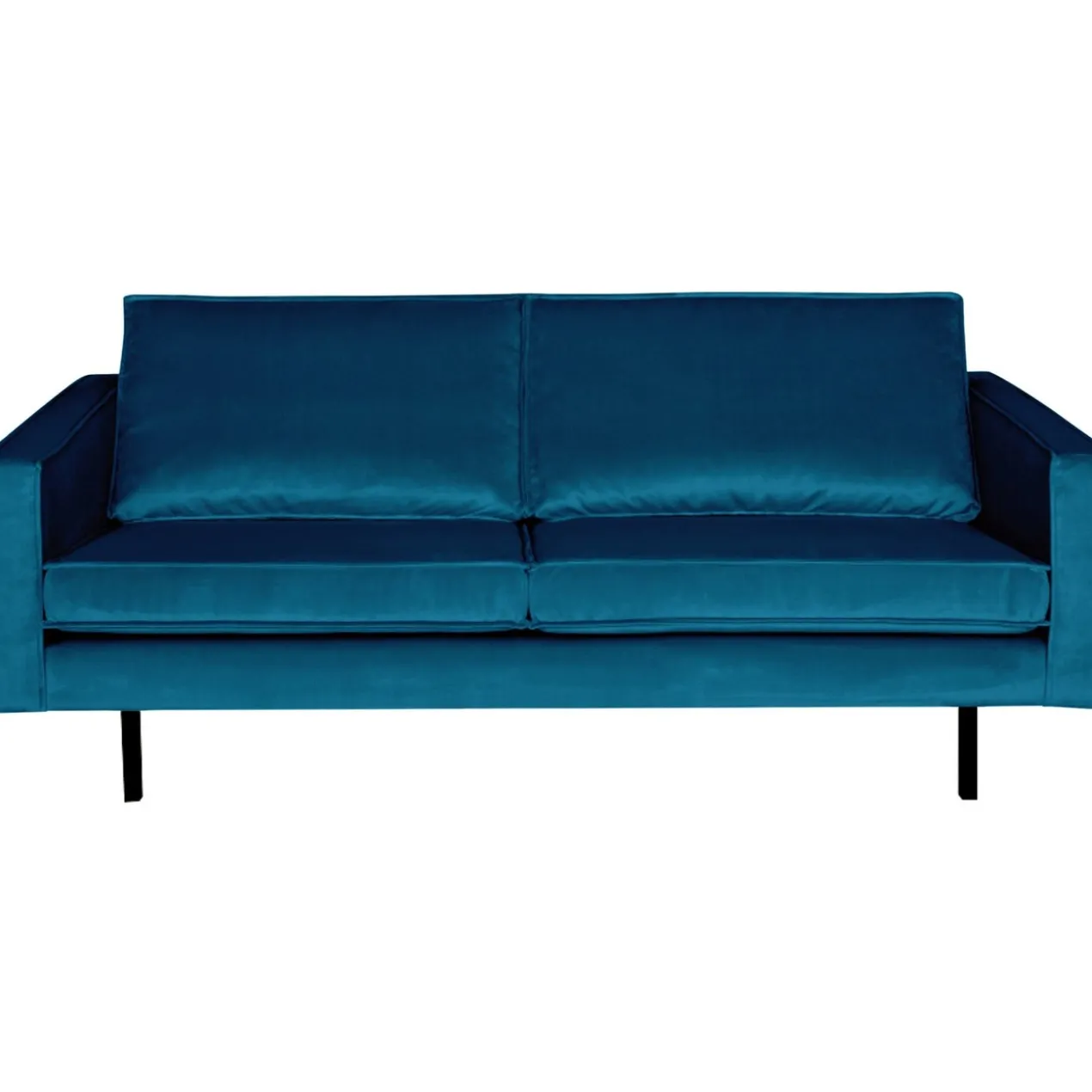 Rodeo 2,5-zits bank velvet blauw