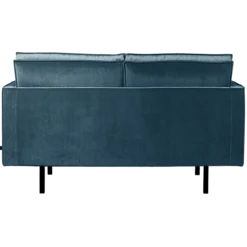 Rodeo 2-zits bank velvet blauw [fsc]