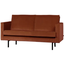 Rodeo 2-zits bank velvet roest [fsc]