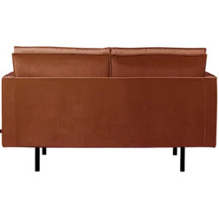Rodeo 2-zits bank velvet roest [fsc]