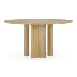 Roller Max eettafel 150 rond - eiken