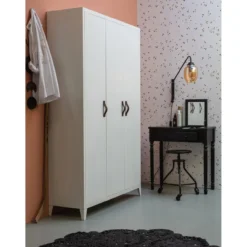 Romy hal/kaptafel hout zwart