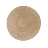 Rond vloerkleed Milou naturel Ø120 cm