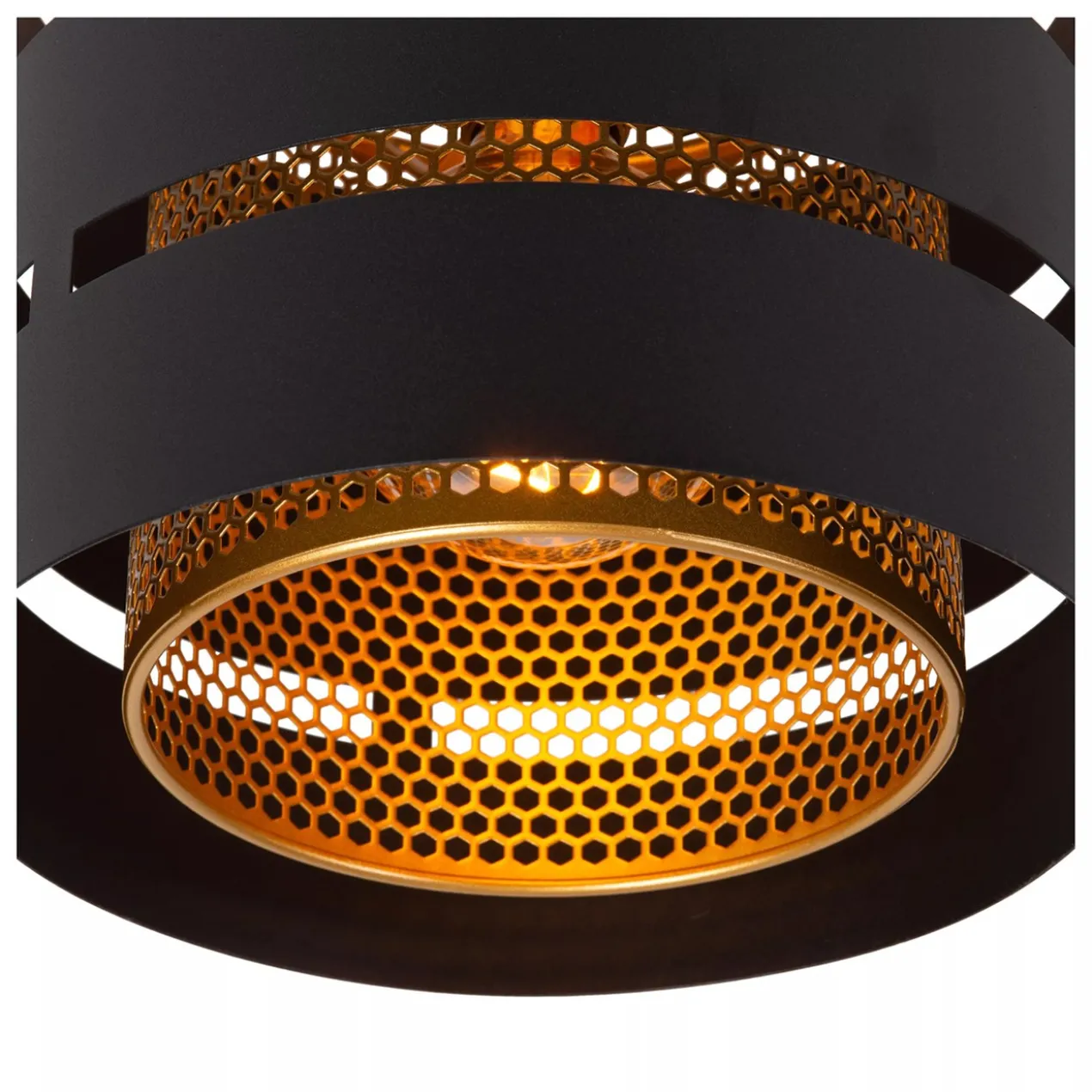 ROSAS PLAFONDLAMP Ø 26CM ZWART