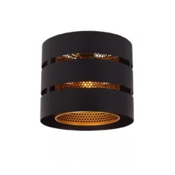 ROSAS PLAFONDLAMP Ø 26CM ZWART