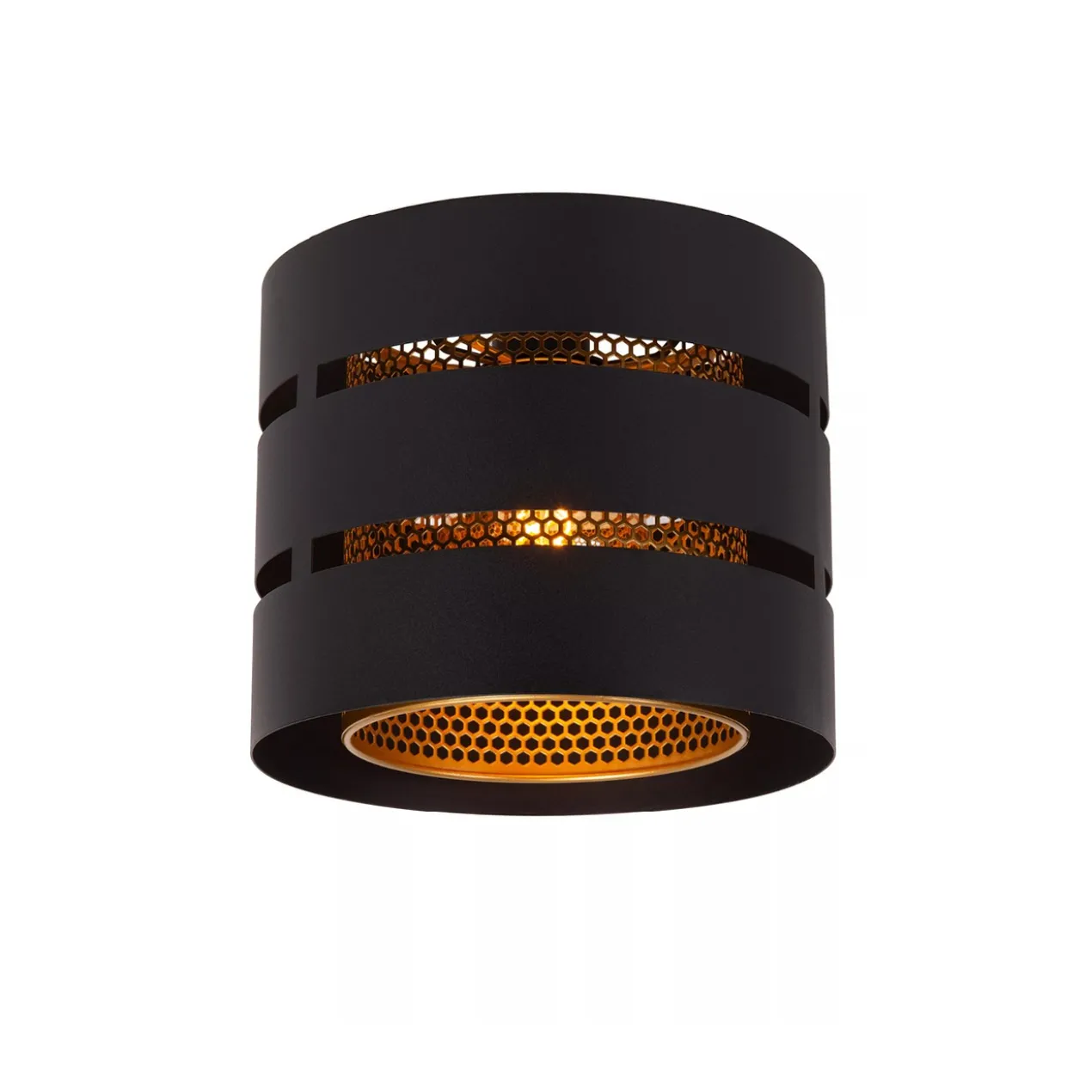 ROSAS PLAFONDLAMP Ø 26CM ZWART