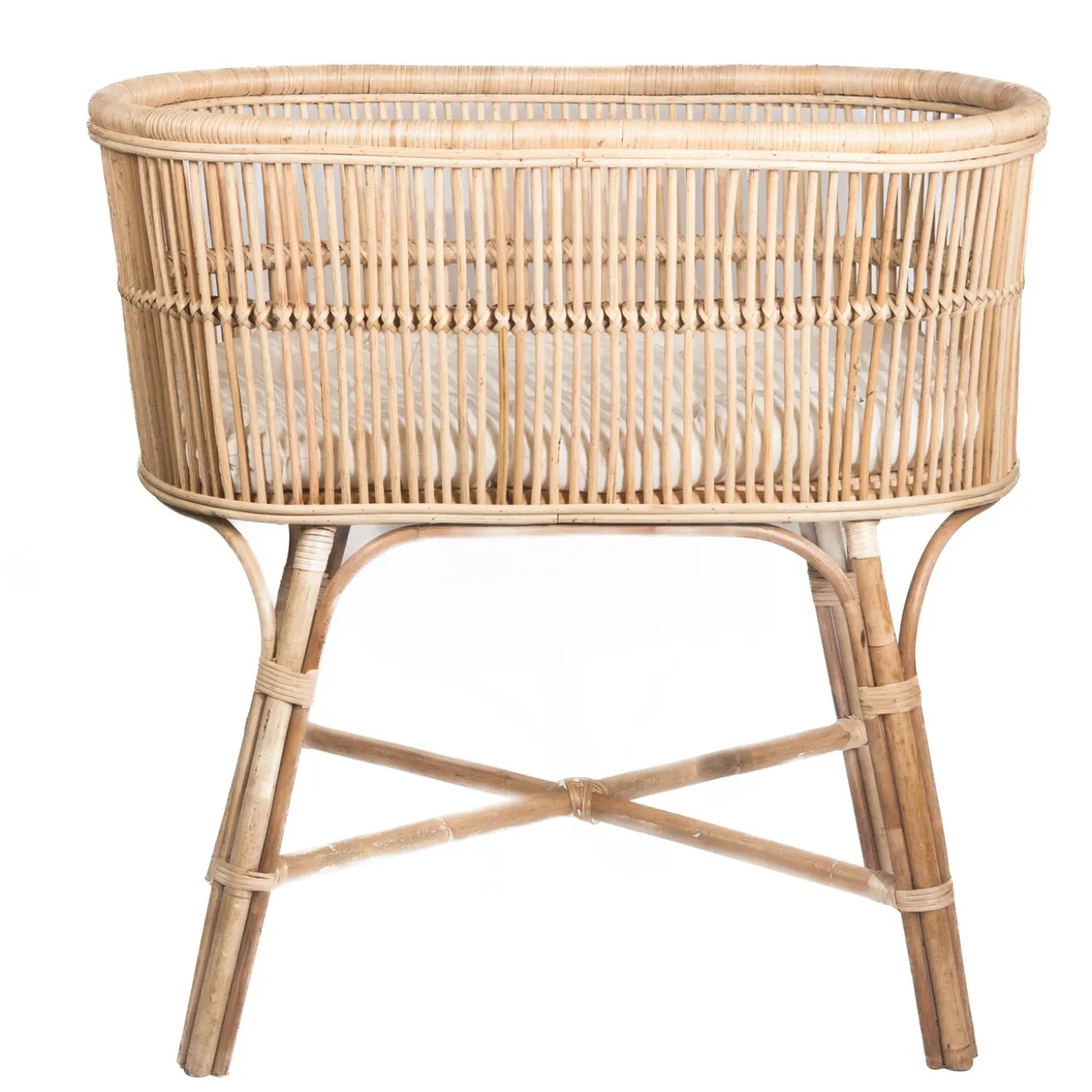 Rotan baby wieg/bedje Bayi