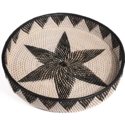 Rotan dienblad Baki Ø40cm