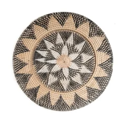 Rotan wandbord Pelat decor Medium Ø45cm