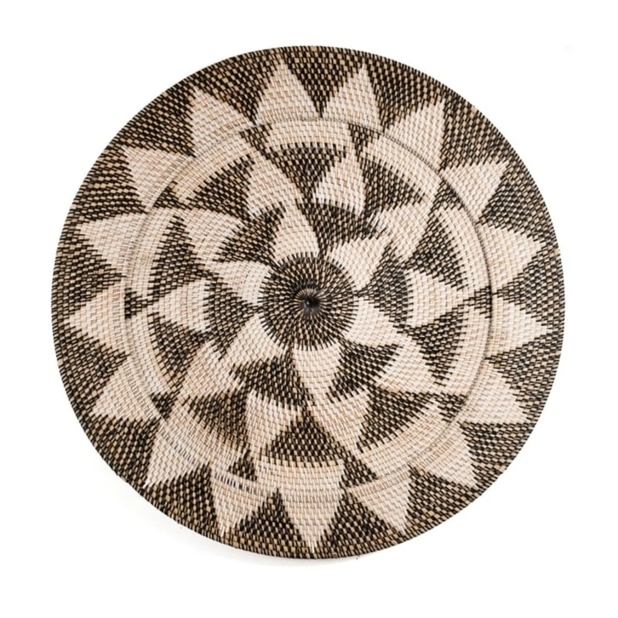 Rotan wandbord Pelat decor XXL Ø70cm