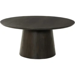 Salontafel Arlo Ø80 cm espresso
