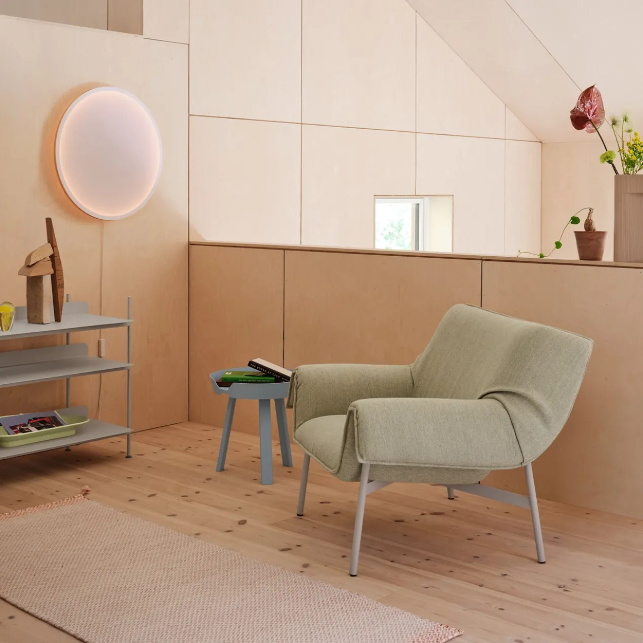 Salontafel Around small light blue