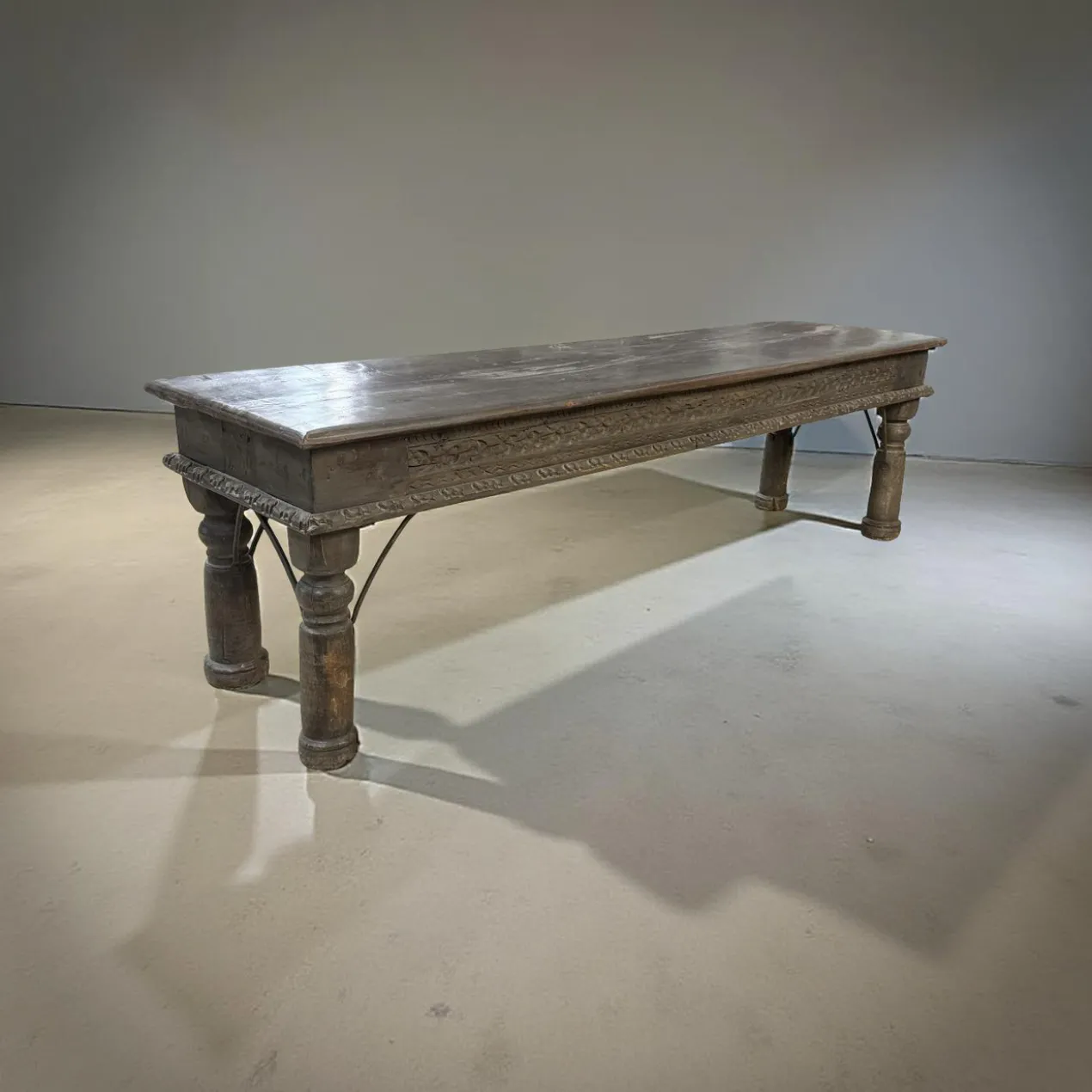 Salontafel/bank grijs uniek