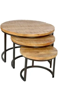 Salontafel boksel set 3 Salontafel boksel set van 3