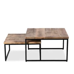 Salontafel Bram naturel - set van 2