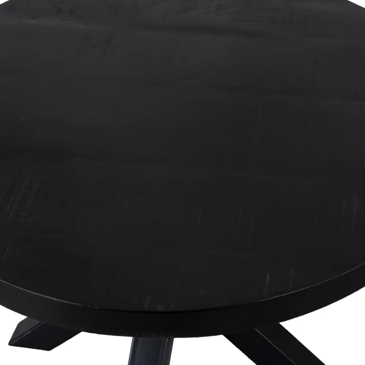 Salontafel Daan Ø70cm zwart