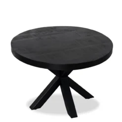 Salontafel Daan Ø70cm zwart