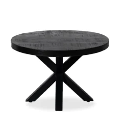 Salontafel Daan Ø70cm zwart