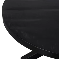 Salontafel Daan Ø90 cm zwart
